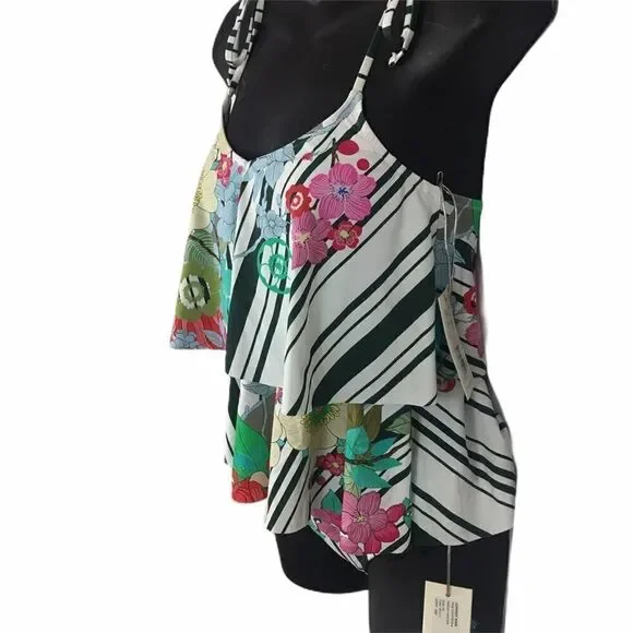 Johnny Was Hadley floral tankini set Size XS